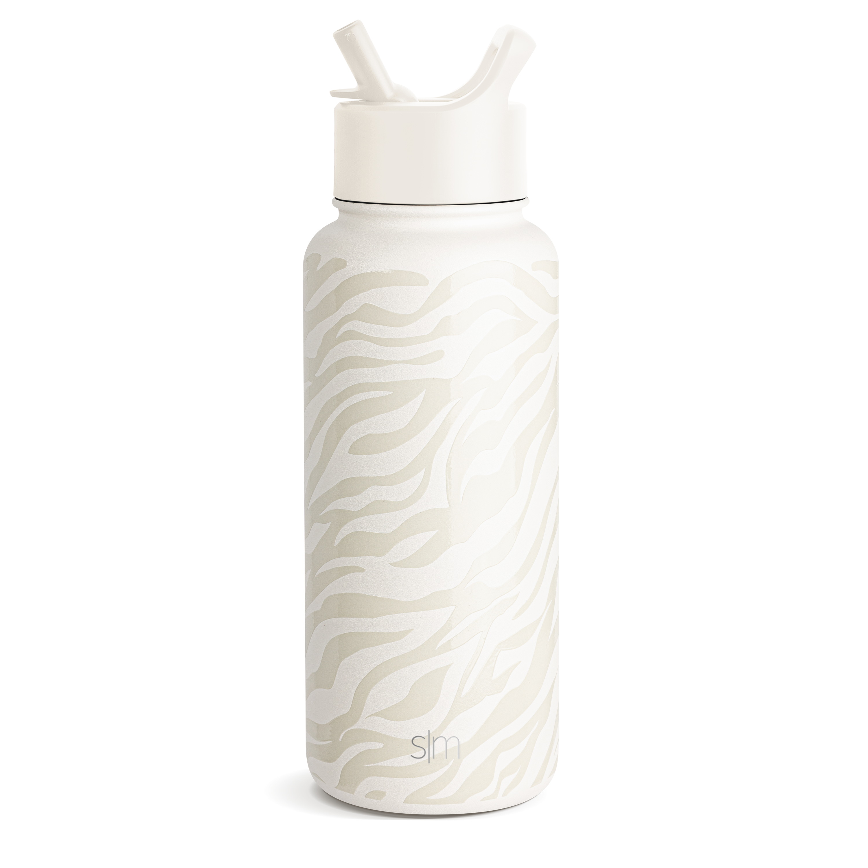 Summit Water Bottle with Straw Lid - 32oz / Zebra Be Zebra