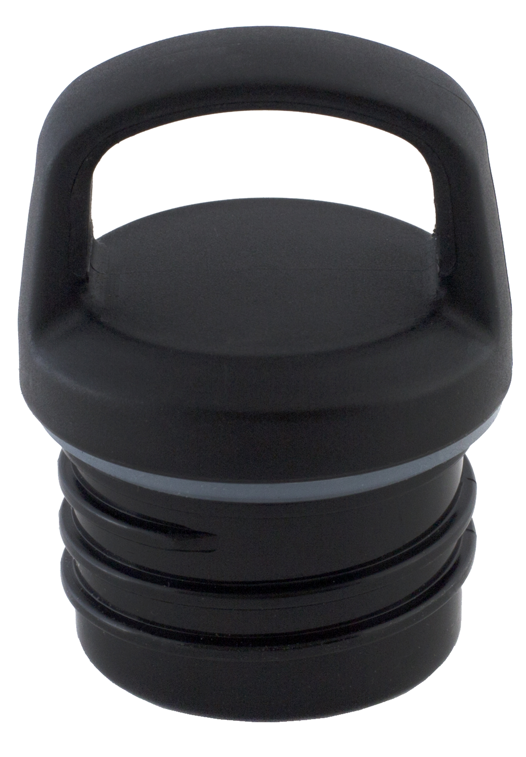 Ascent Water Bottle Handle Lid - Midnight Black
