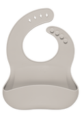 Bennett Silicone Bib - Almond Birch