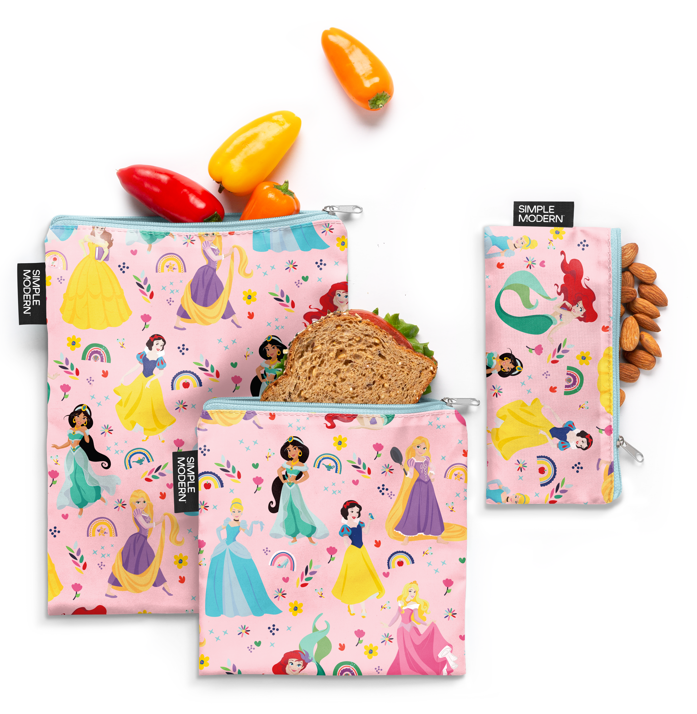 Ellie Snack Bag - Princess Rainbows / ESB
