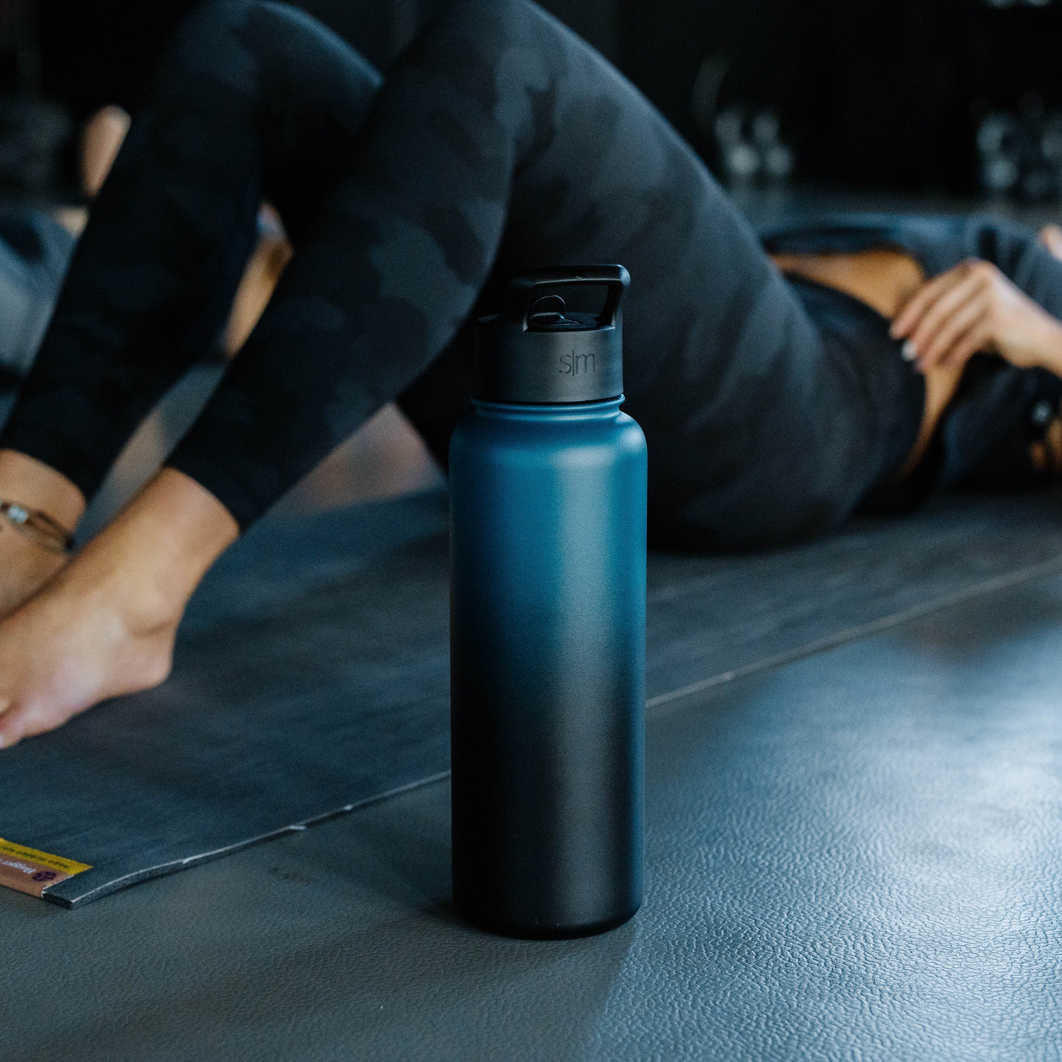 Summit Water Bottle with Straw Lid, Chug Lid, and Handle Lid