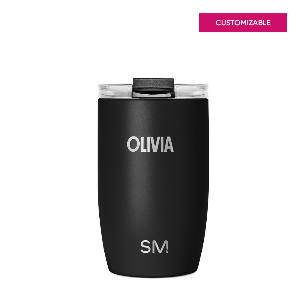 Voyager Tumbler with Clear Flip Lid & Straw