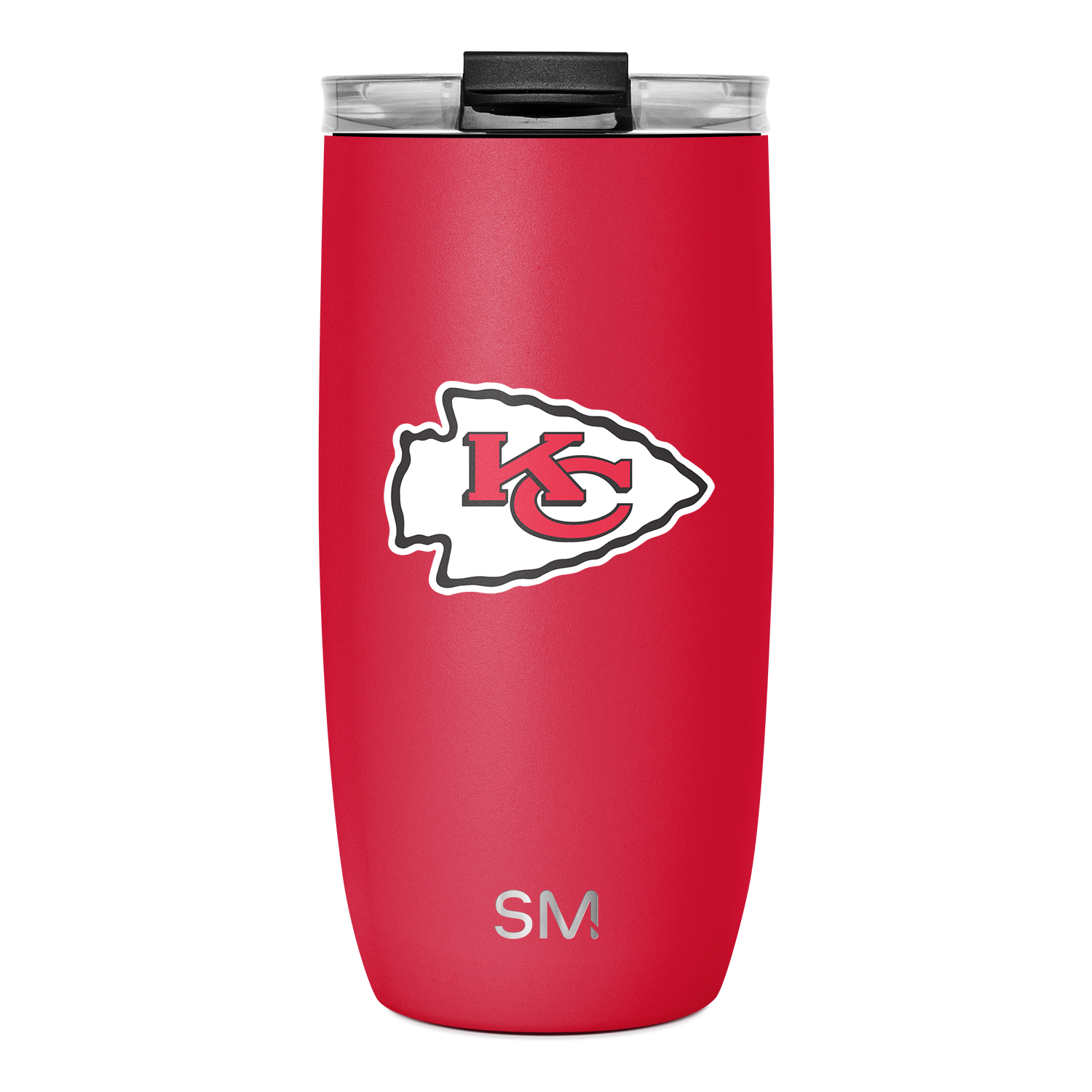 NFL Voyager Tumbler with Clear Flip Lid & Straw - Kansas City Chiefs