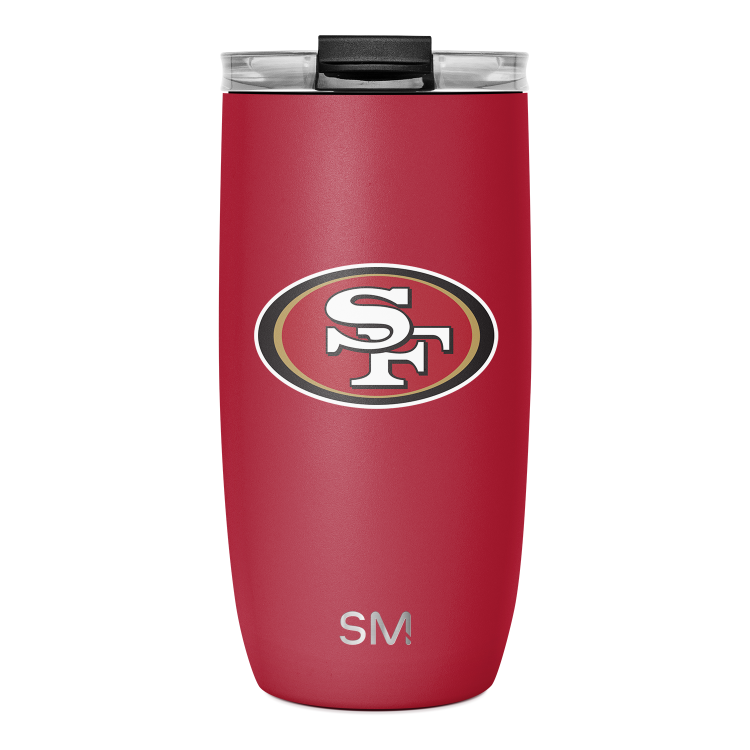 NFL Voyager Tumbler with Clear Flip Lid & Straw - San Francisco 49ers