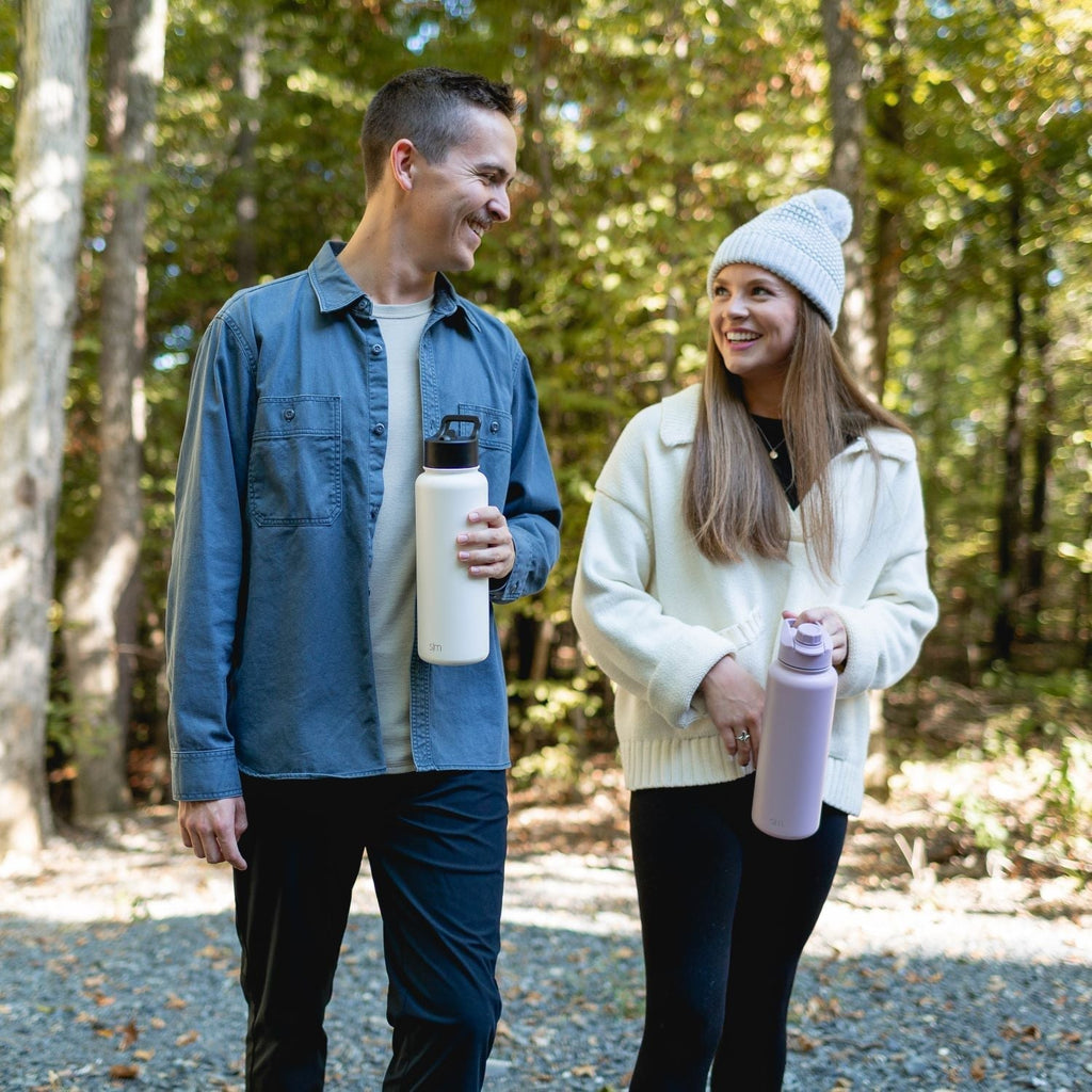 Summit Water Bottle with Straw Lid, Chug Lid, and Handle Lid