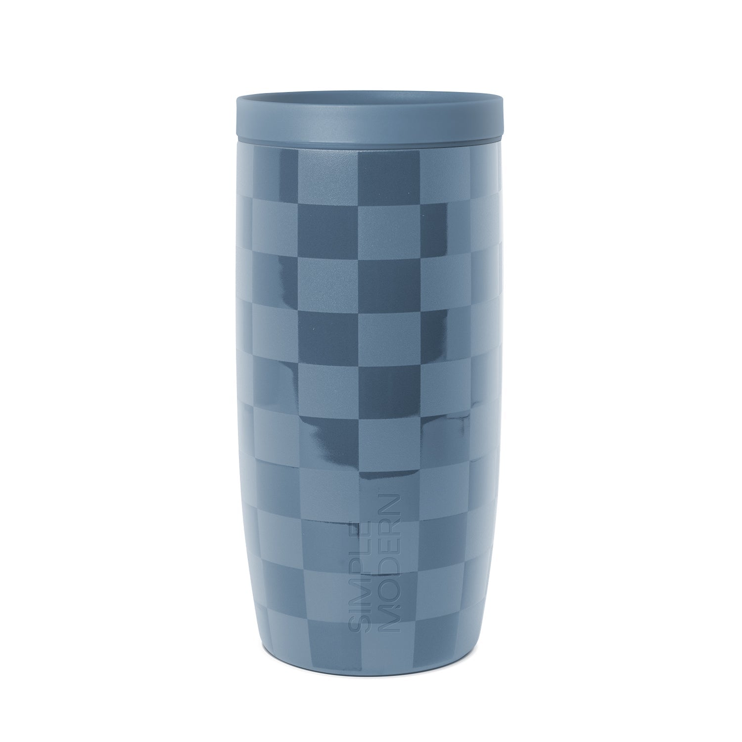 Voyager Tumbler - Signature - 16oz / Blue Dune Checkmate
