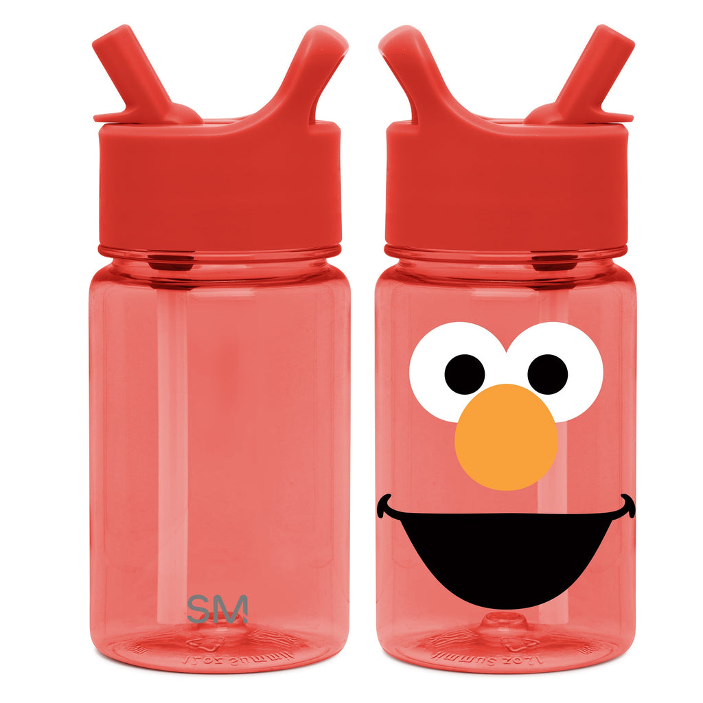 Summit Kids Plastic Water Bottle with Straw Lid