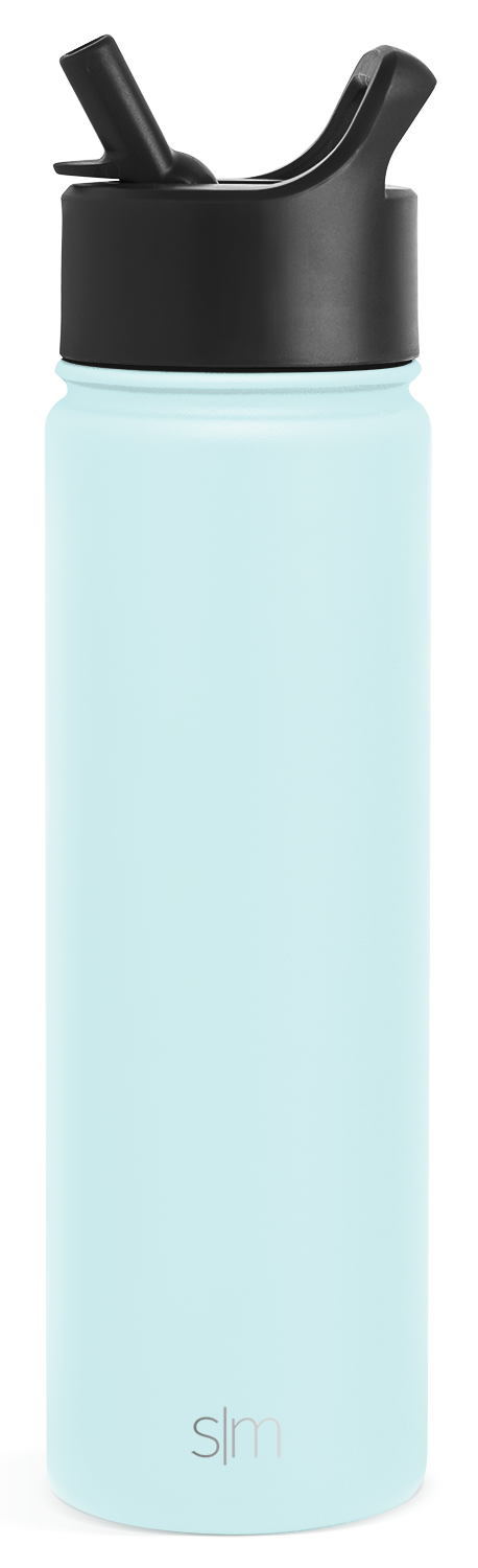 Summit Water Bottle with Straw Lid - 22oz / Seaside
