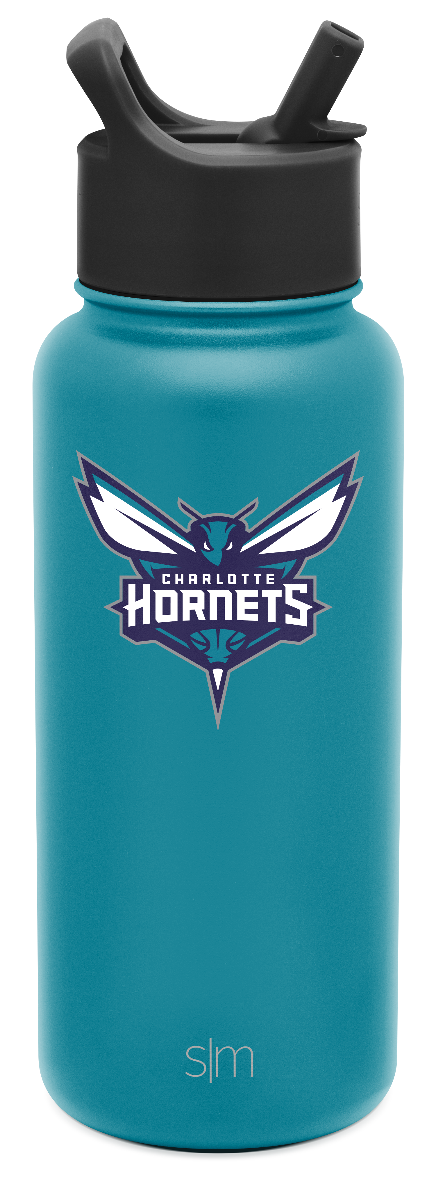 NBA Summit Water Bottle with Straw Lid - 32oz - Charlotte Hornets