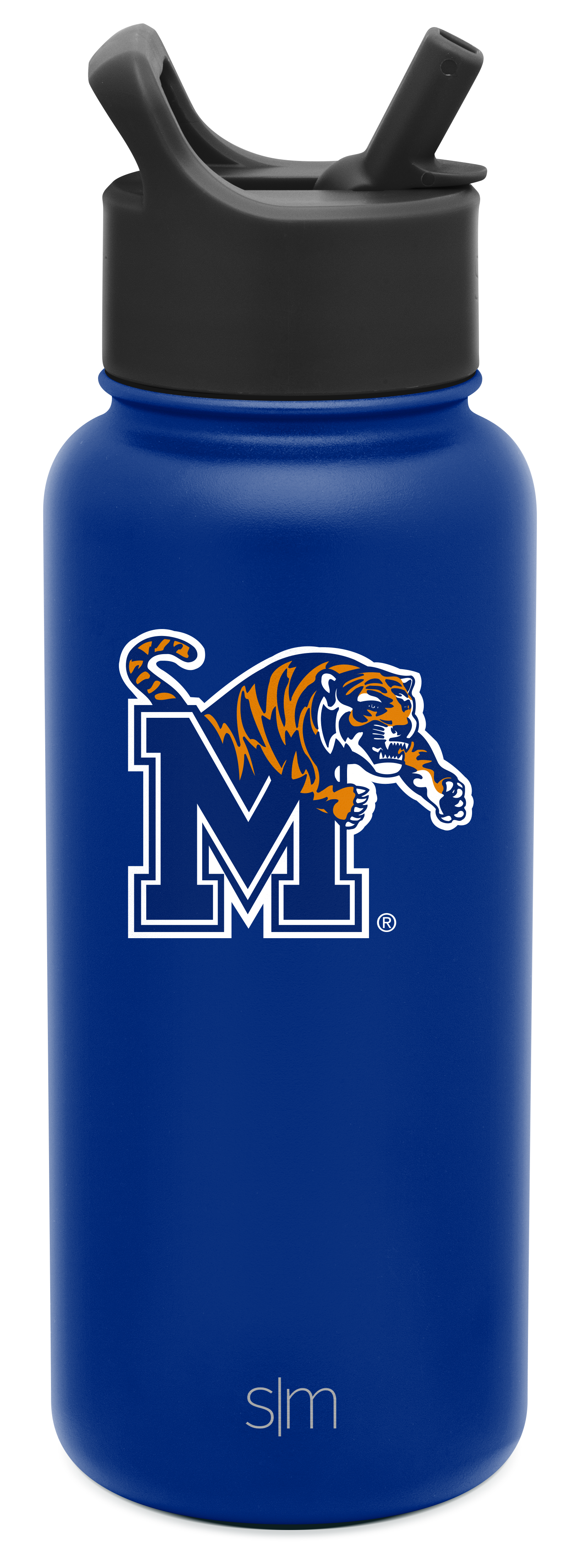 Collegiate Summit Water Bottle with Straw Lid - Memphis
