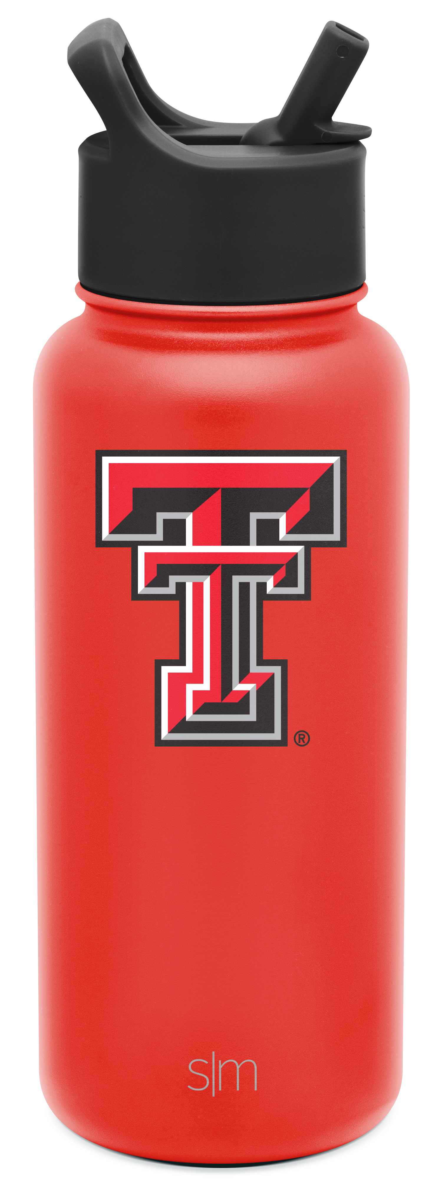 Collegiate Summit Water Bottle with Straw Lid - Texas Tech