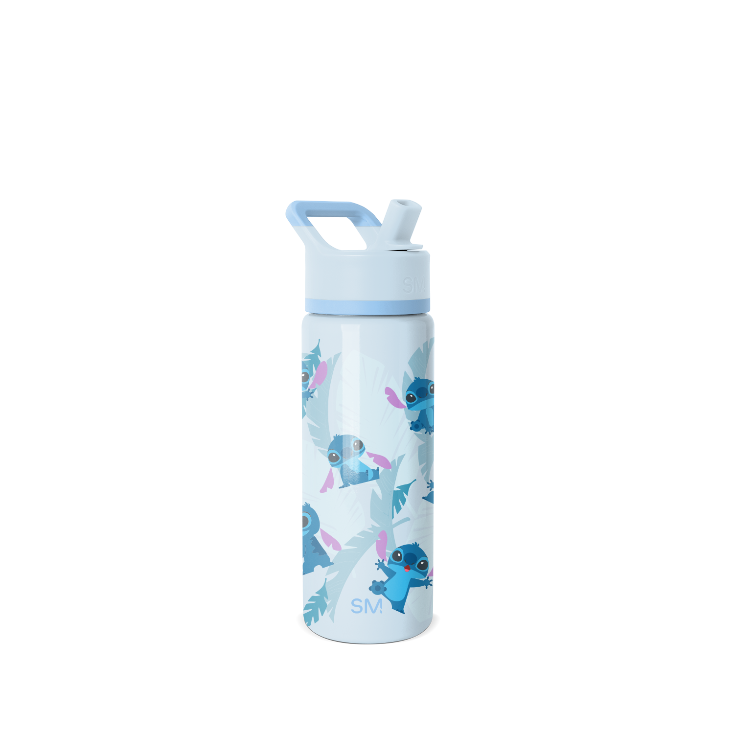 Summit Kids Water Bottle with Straw Lid - 18oz - SM2 - Tropical Stitch
