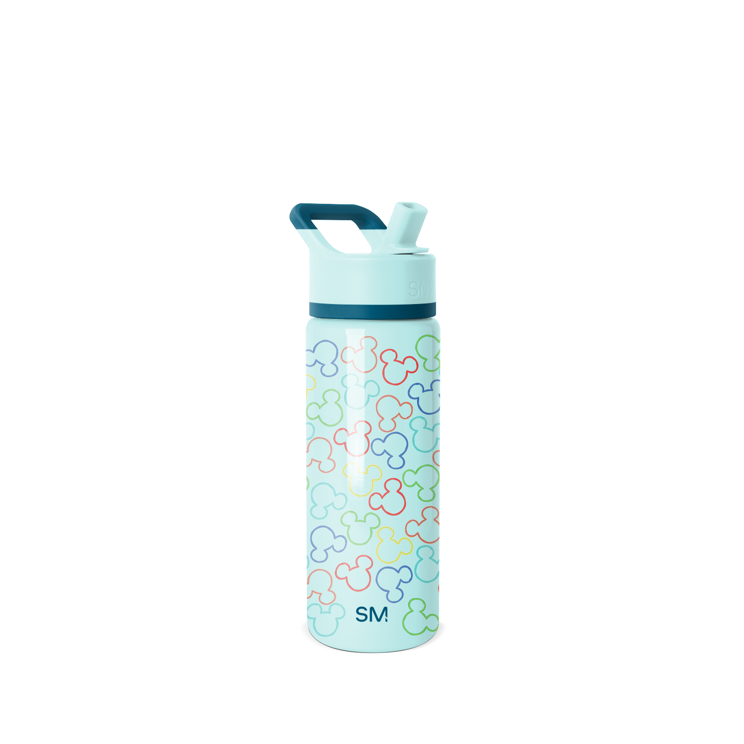 Summit Kids Water Bottle with Straw Lid - 18oz - SM2 - Cheers to Mickey Ears