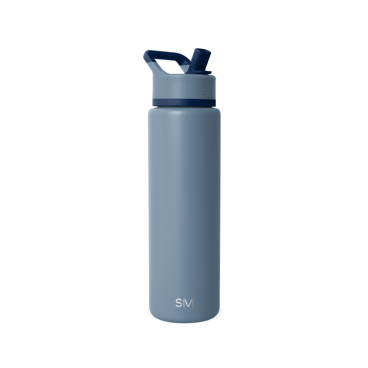 Summit Water Bottle with Straw Lid - 30oz / Blue Dune
