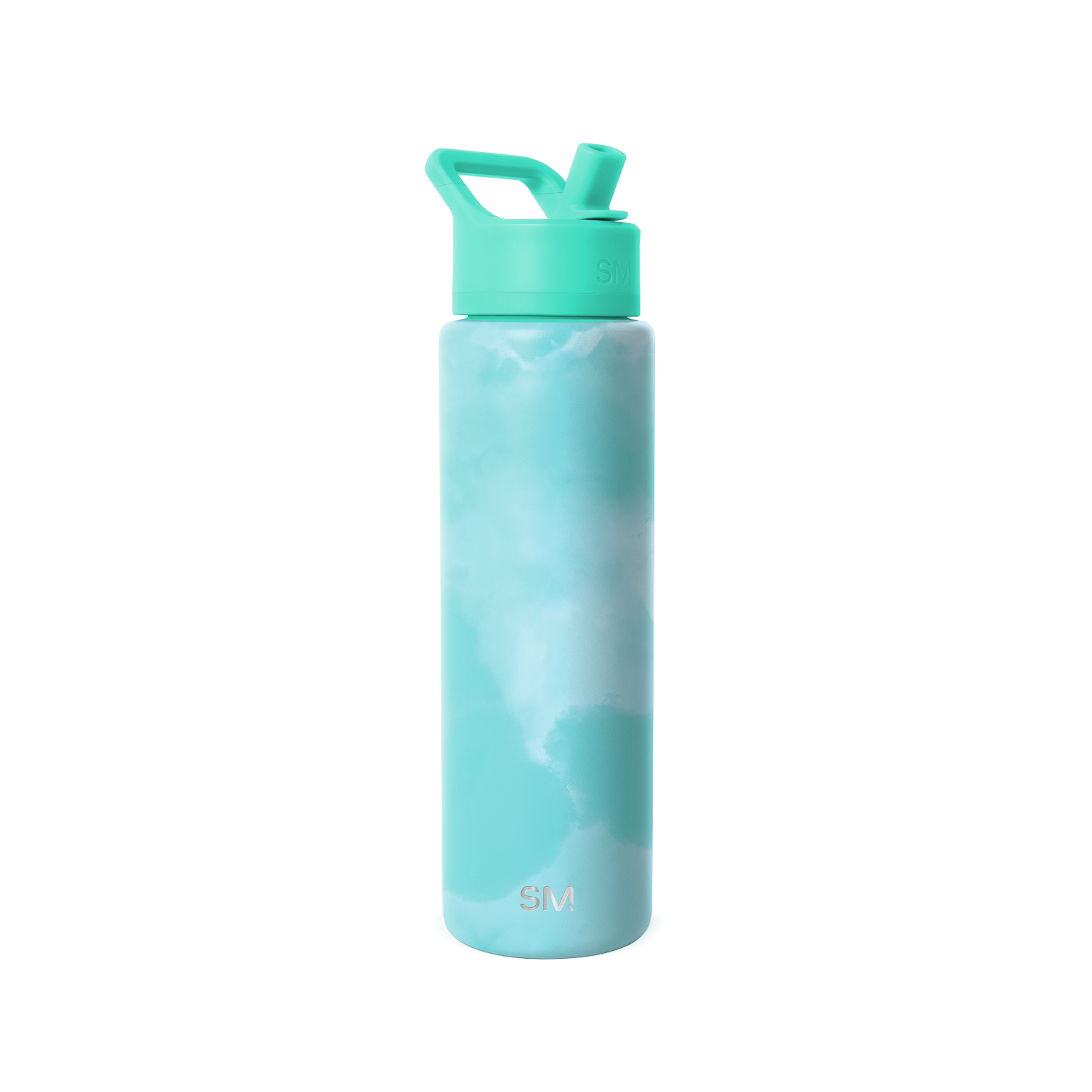 Summit Water Bottle with Straw Lid - 30oz / Ocean Tide