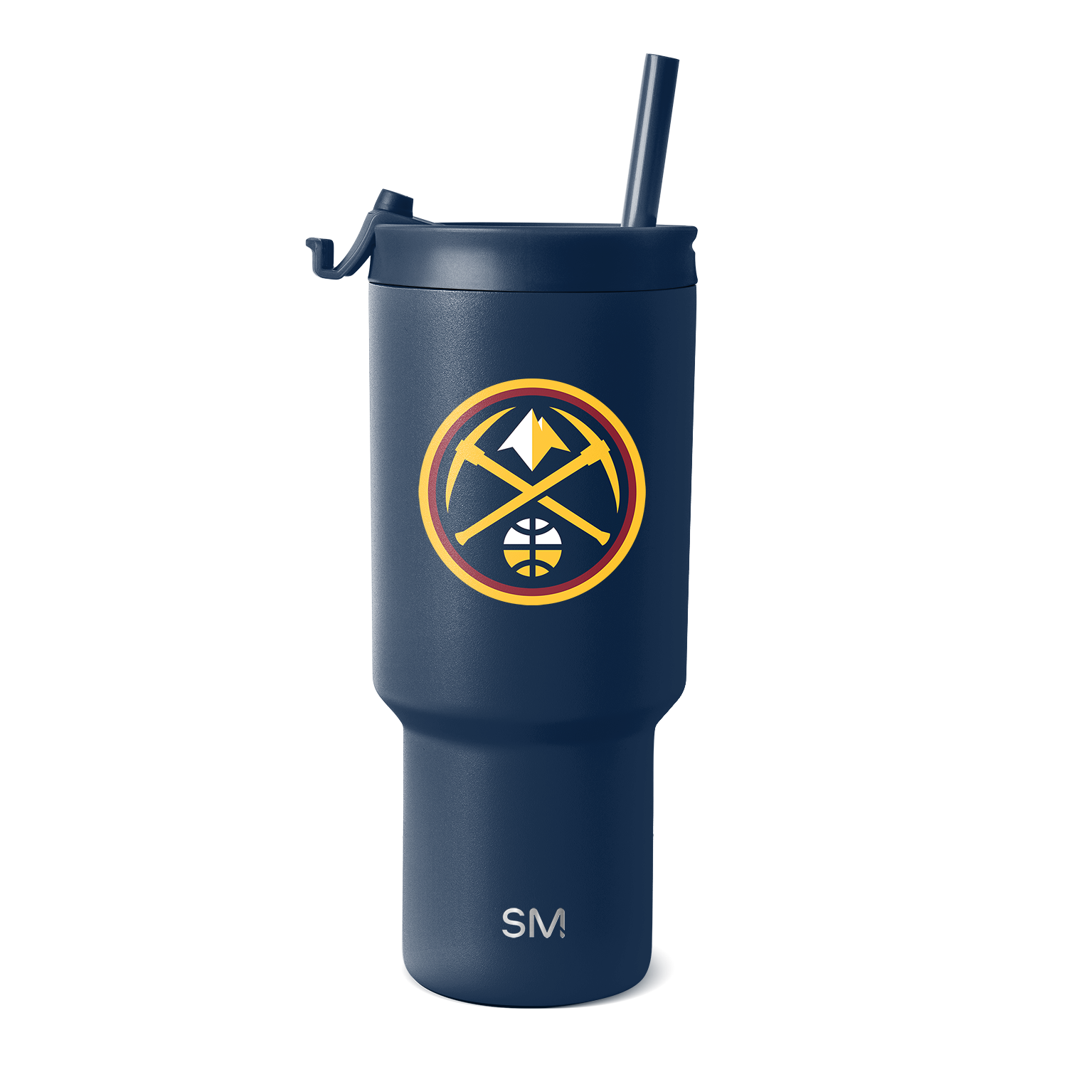 NBA Trek Tumbler with Flip Lid - Denver Nuggets