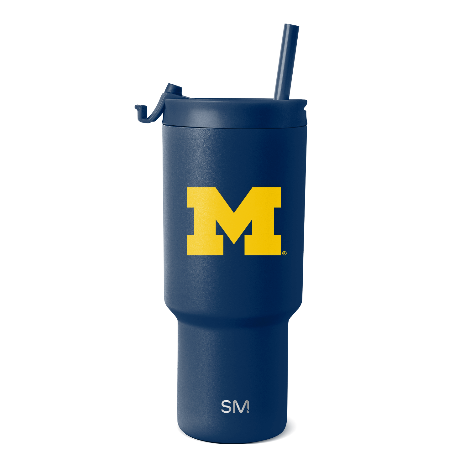 Collegiate Trek Tumbler - 30oz / Michigan / Flip + Straw