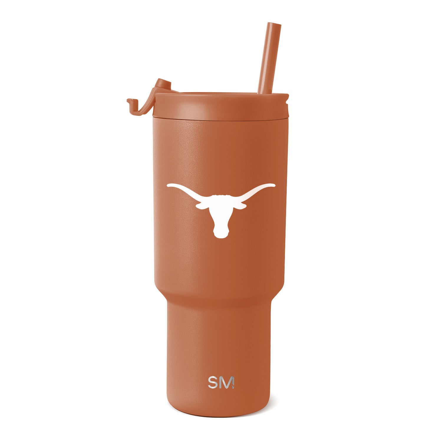Collegiate Trek Tumbler - 30oz / Texas / Flip + Straw