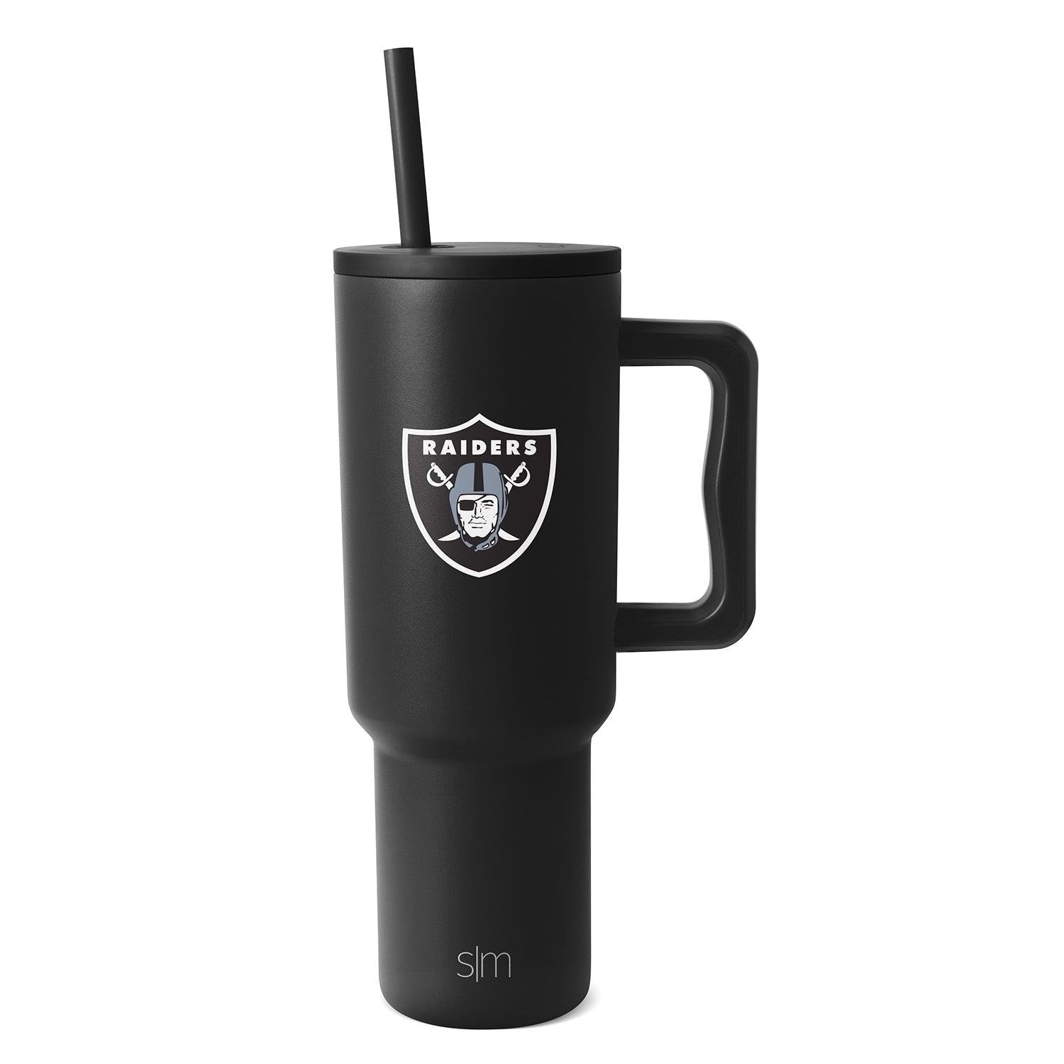 NFL Trek Tumbler - 40oz / Las Vegas Raiders / Straw