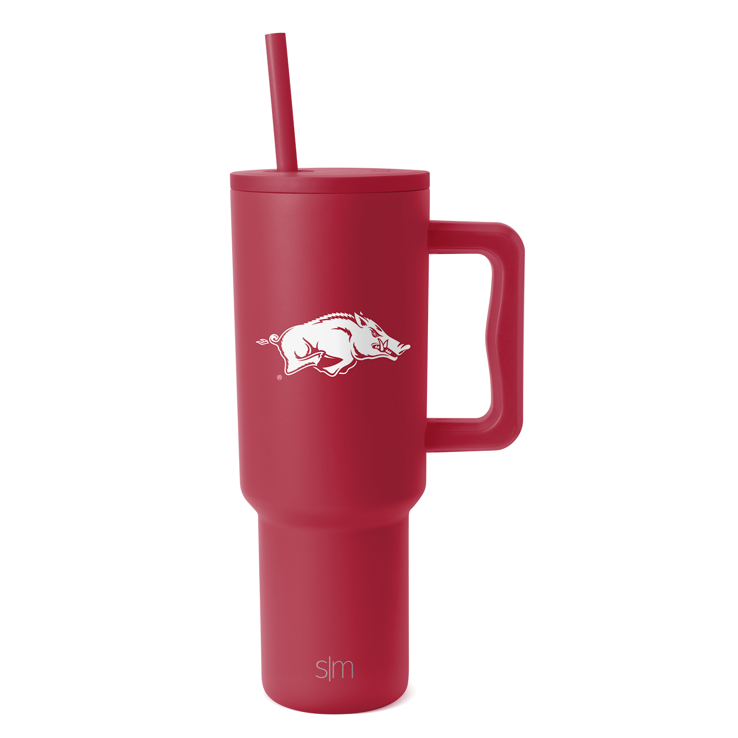 Collegiate Trek Tumbler - 40oz / Arkansas / Straw