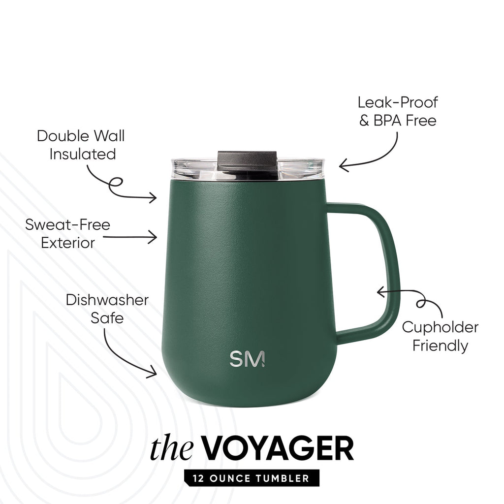 Voyager Coffee Mug with Handle - 12 oz