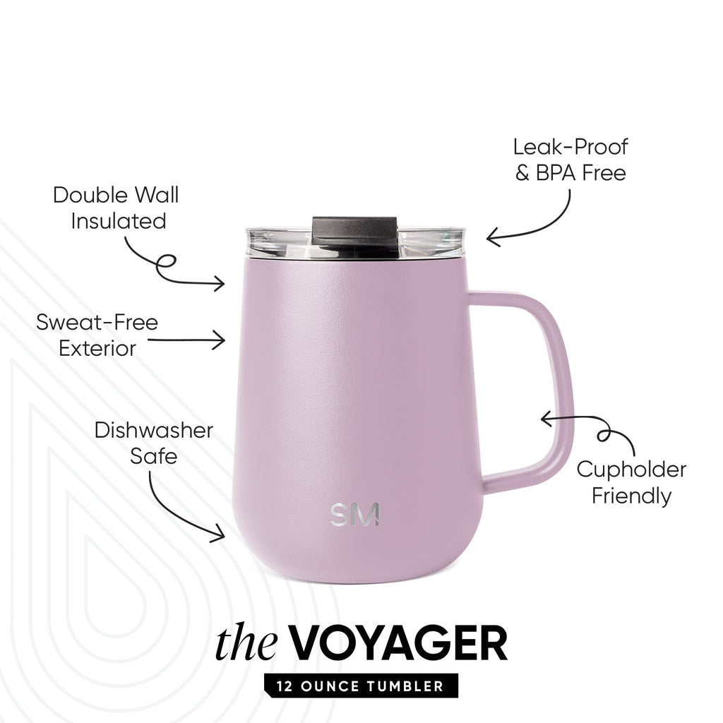 Voyager Coffee Mug with Handle - 12 oz